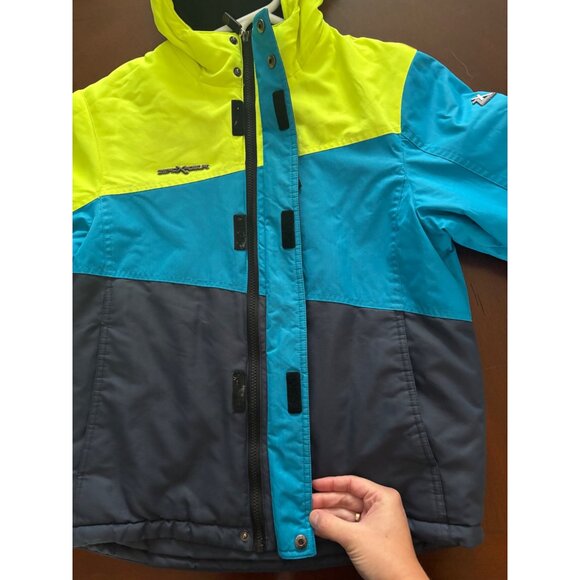 ZeroXposur Thruster Colorblock Boys Winter Jacket Coat Size Kids 10-12 or Medium - Picture 8 of 14
